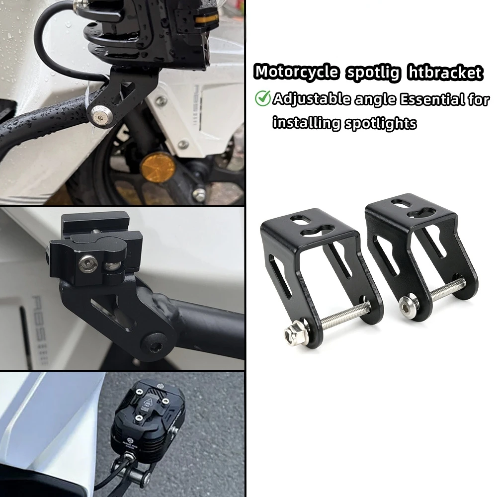 UniversalSpotlightStand  Suzuki UY125/Burgman400/Address125 Spotlight Bracket & Crash Bar Mount – Scooter Modification Accessory