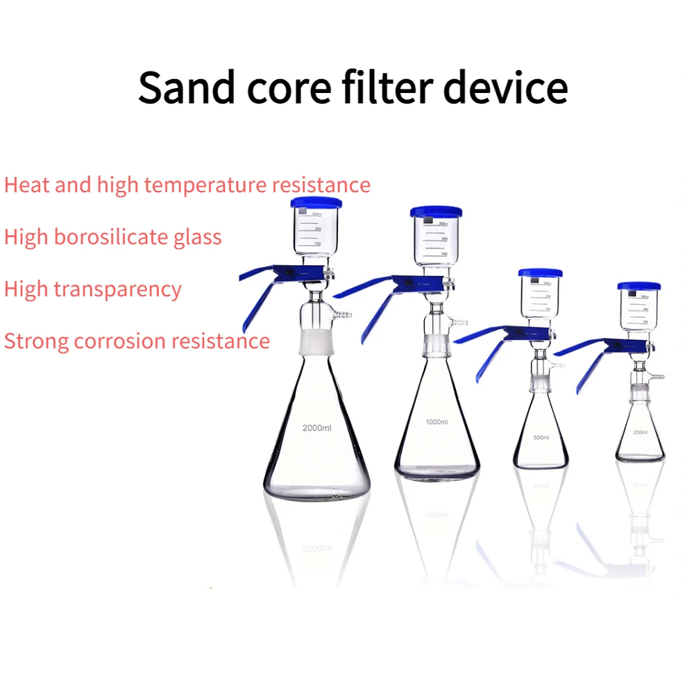 

Устройство для вакуумного фильтра, сольвентный фильтр 250/500/1000/2000/3000/5000 мл, оборудование для химических экспериментов