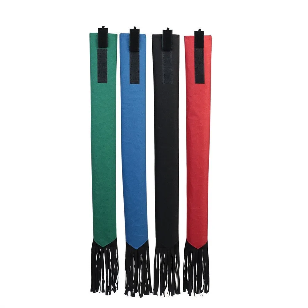 Ponytail Safety Bag for Riders - Equestrian Tail Protector with Secure Fastening 57x8cm Oxford Cloth Black Red Blue Green