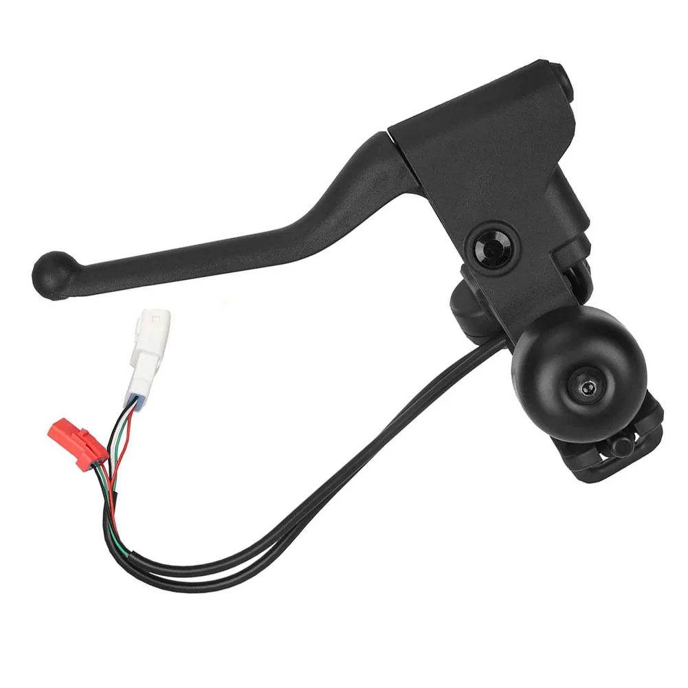 

Scooter Handle With Bell Scooter Brake Handle Aluminum Alloy Brake Handle Convenient Scooter Steering Button Accessory