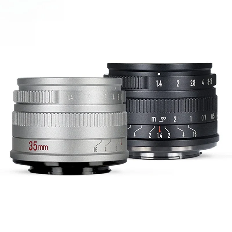 35Mm f1.4 micro single lens, suitable for Fuji XS10 Canon M50 Panasonic M4/3