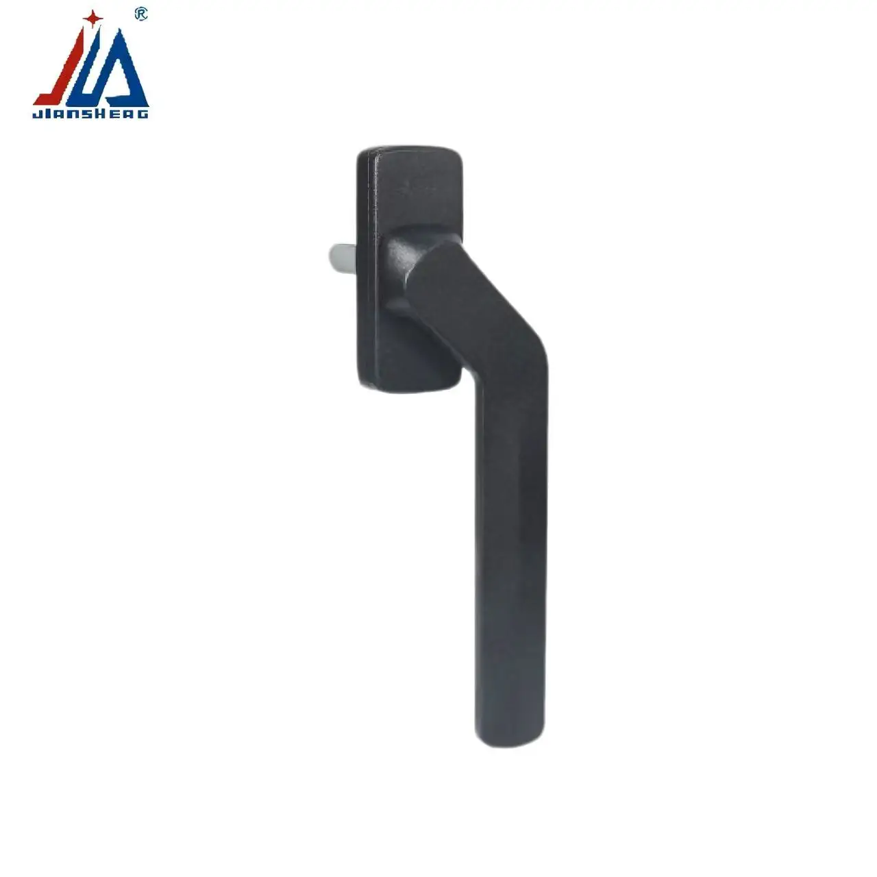 Thermal Break Aluminum Tilt Turn Window Handle for Casement Doors/Windows - Ergonomic Curved Design, Left/Right Hand, Durable