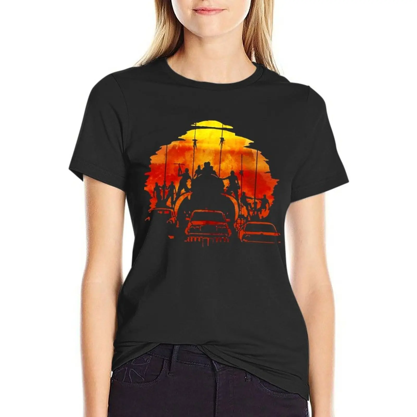 

Lover Gift Mad Max Fury Road Sunset Classic Fan T-Shirt cute tops funnys Woman clothes