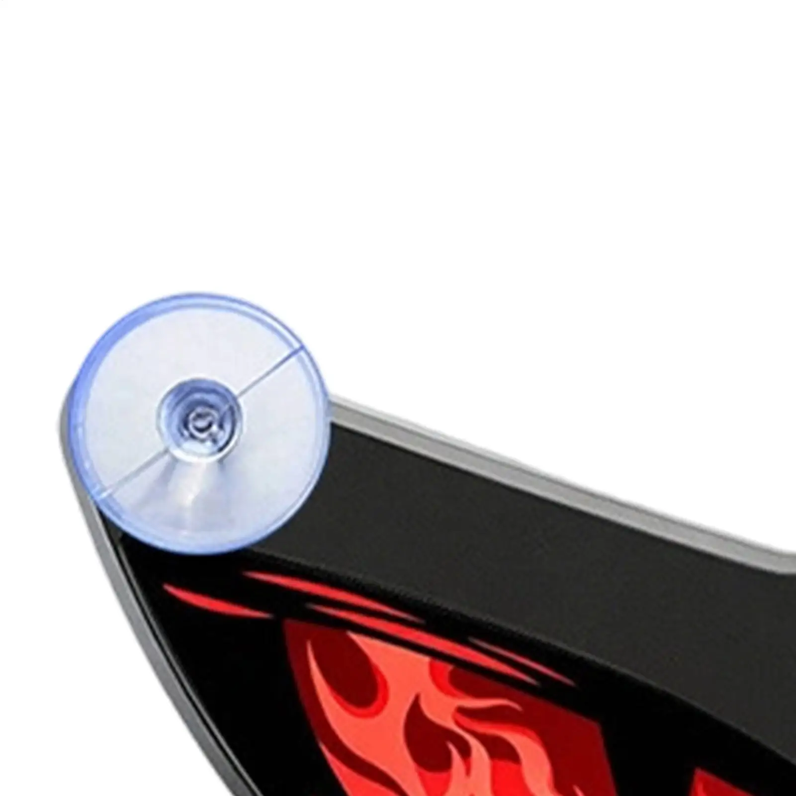 Car Rear Window Light Solar Powered Waterproof Suction Decoration Car Window Eyes Warning Light For Truck Sedan RV Commuting