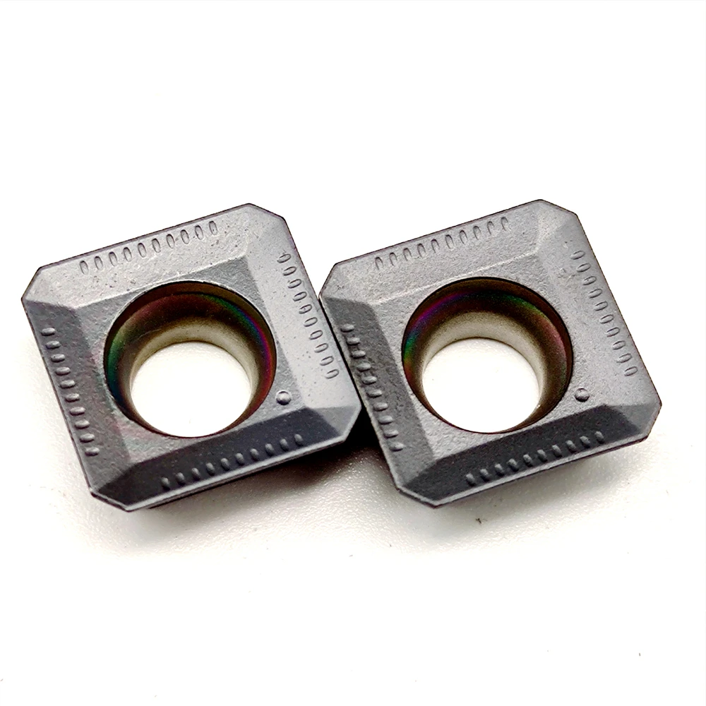 10PCS SEKT1204 AFTN LT30 Carbide Coated CNC Milling Turning Insert Tool for Stainless Steel Cast Iron