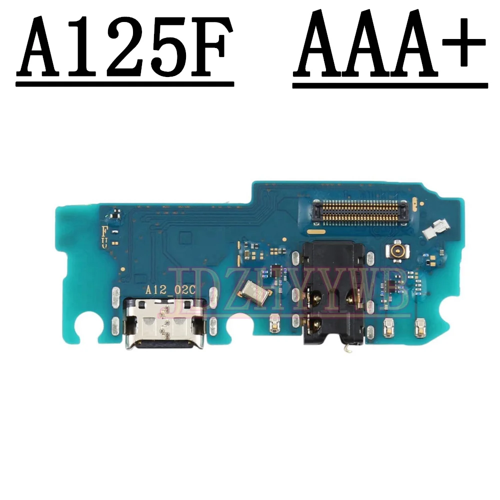 USB Charging Port Board For Samsung A12 A125F A127F Earpiece Loudspeaker Ringer Buzzer Volume Signal Flex Cable