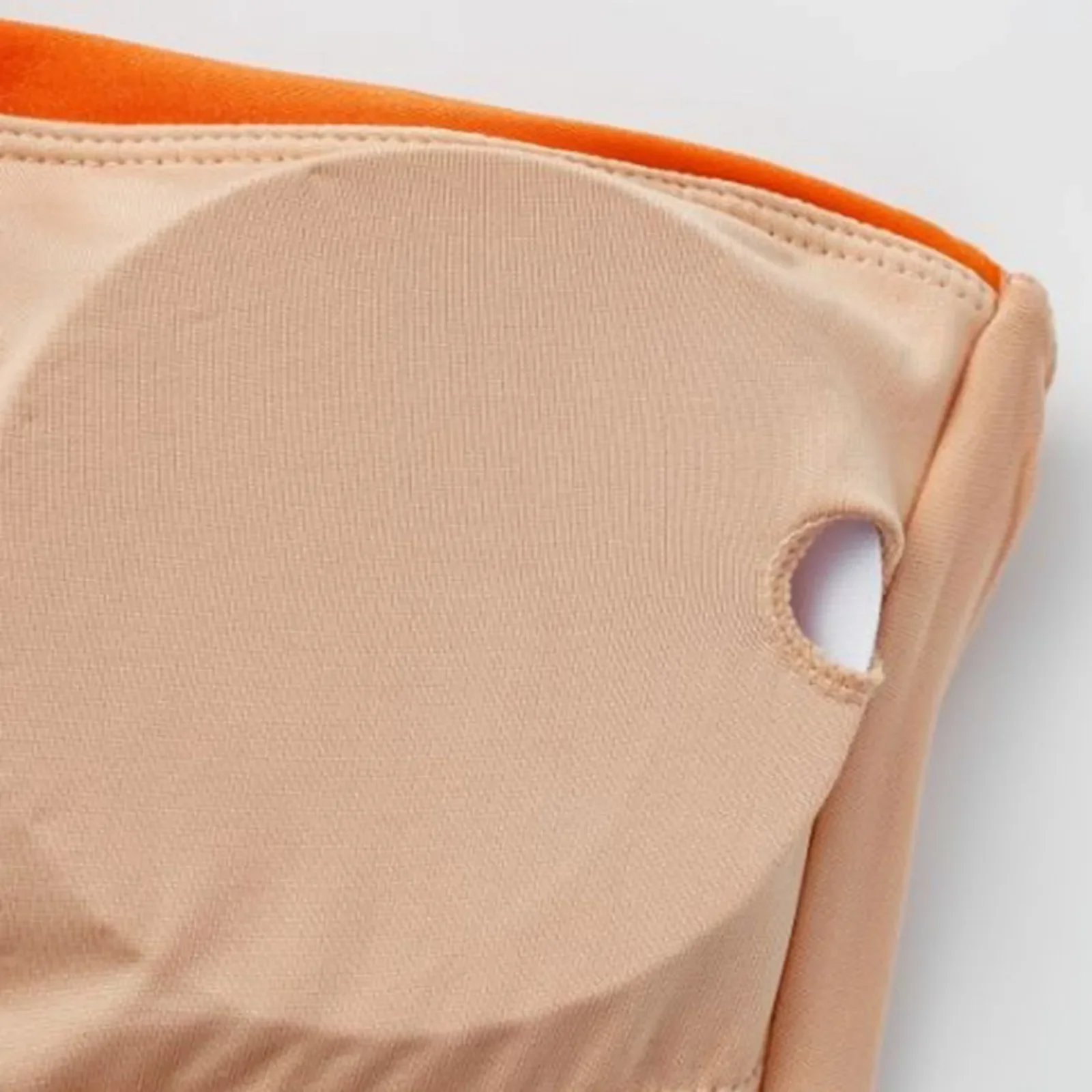 Moda damska Strój kąpielowy na jedno ramię Kwiat 3d z wkładkami na piersi Błyszczący pomarańczowy strój kąpielowy Premium z nadrukowaną sukienką zakrywającą