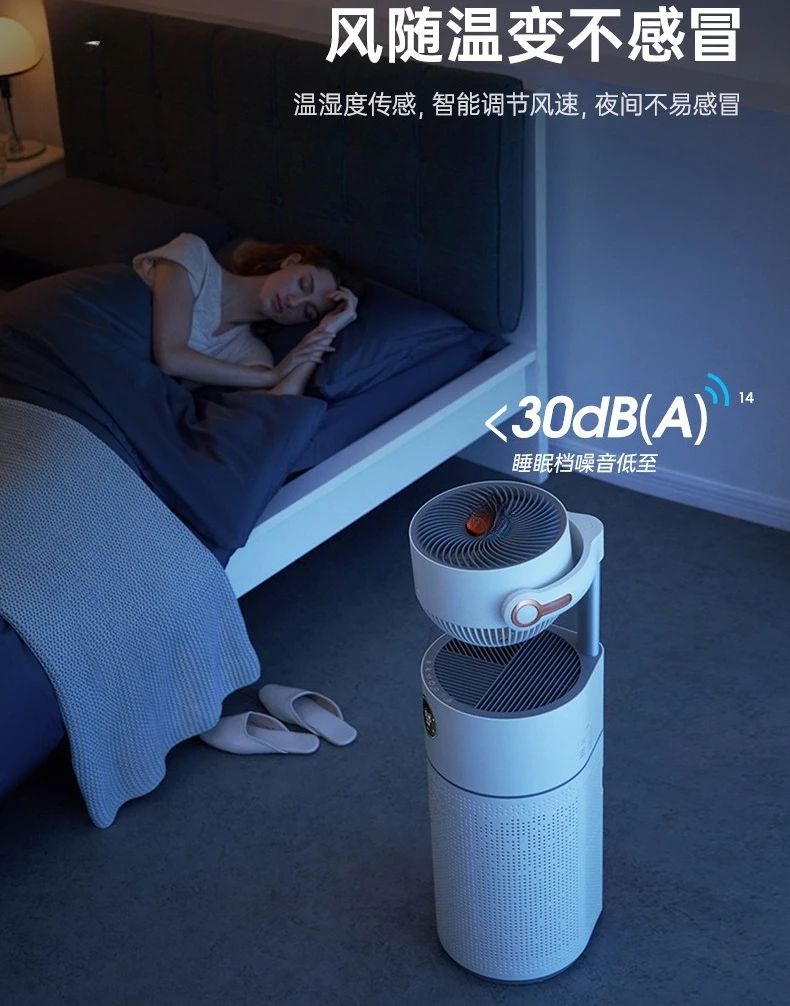 Circulating air air purifier, household fan, indoor air supply three-in-one purifier
