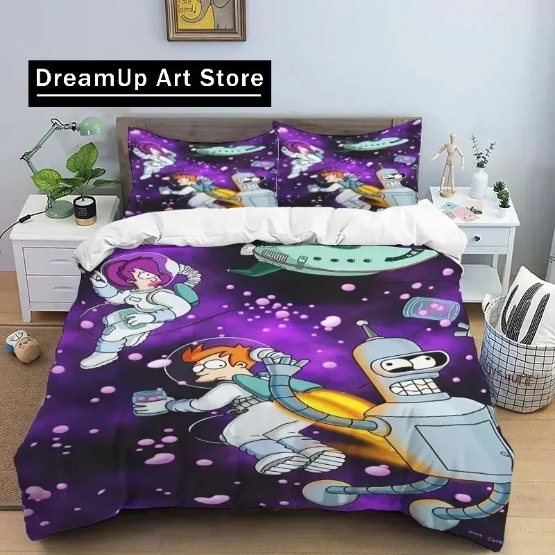 f-futurama-affiche-draps-housses-de-couette-literie-dortoir-draps-trois-pieces-ensemble-de-literie-trois-pieces-doux-chaud-ensemble-de-literie