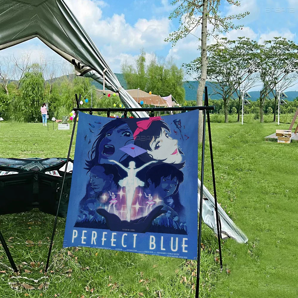 Japan Anime P-Perfect B-Blue Large Size Flags Printing Patterns Interesting Birthday Party Decorations Banner