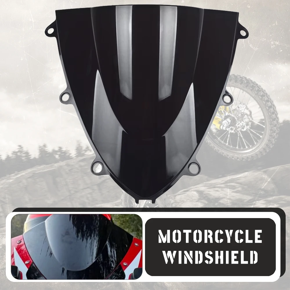 

Лобовое стекло мотоцикла для Honda CBR1000RR CBR 1000RR CBR1000 1000RR 2008 2009 2010 2011, лобовое стекло с двойным пузырьком, передний экран лобового стекла