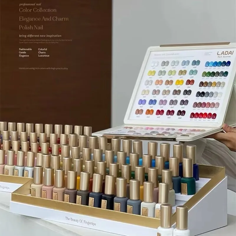 

LADAI 88 Colors New Trend Wholesale Professional Non-Toxic LED UV Resin Luxury Gel Polish Set High Pigment Long Lasting