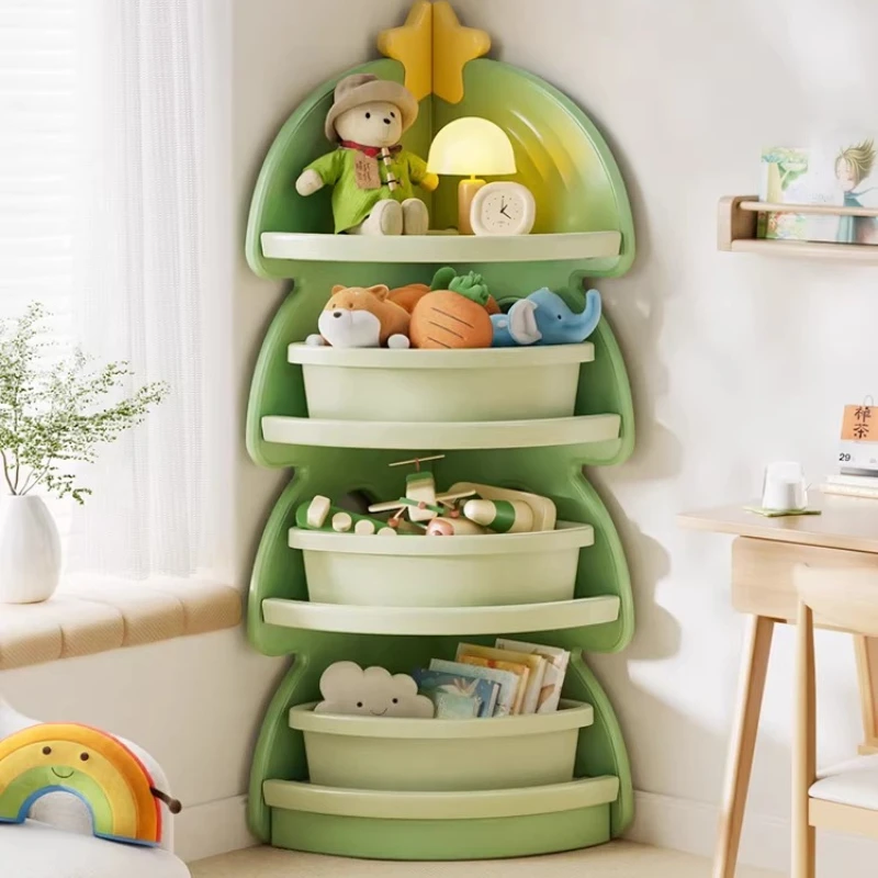 

Children's Corner Rack, Toy Storage Cabinet, Multi-layer Storage Rack
