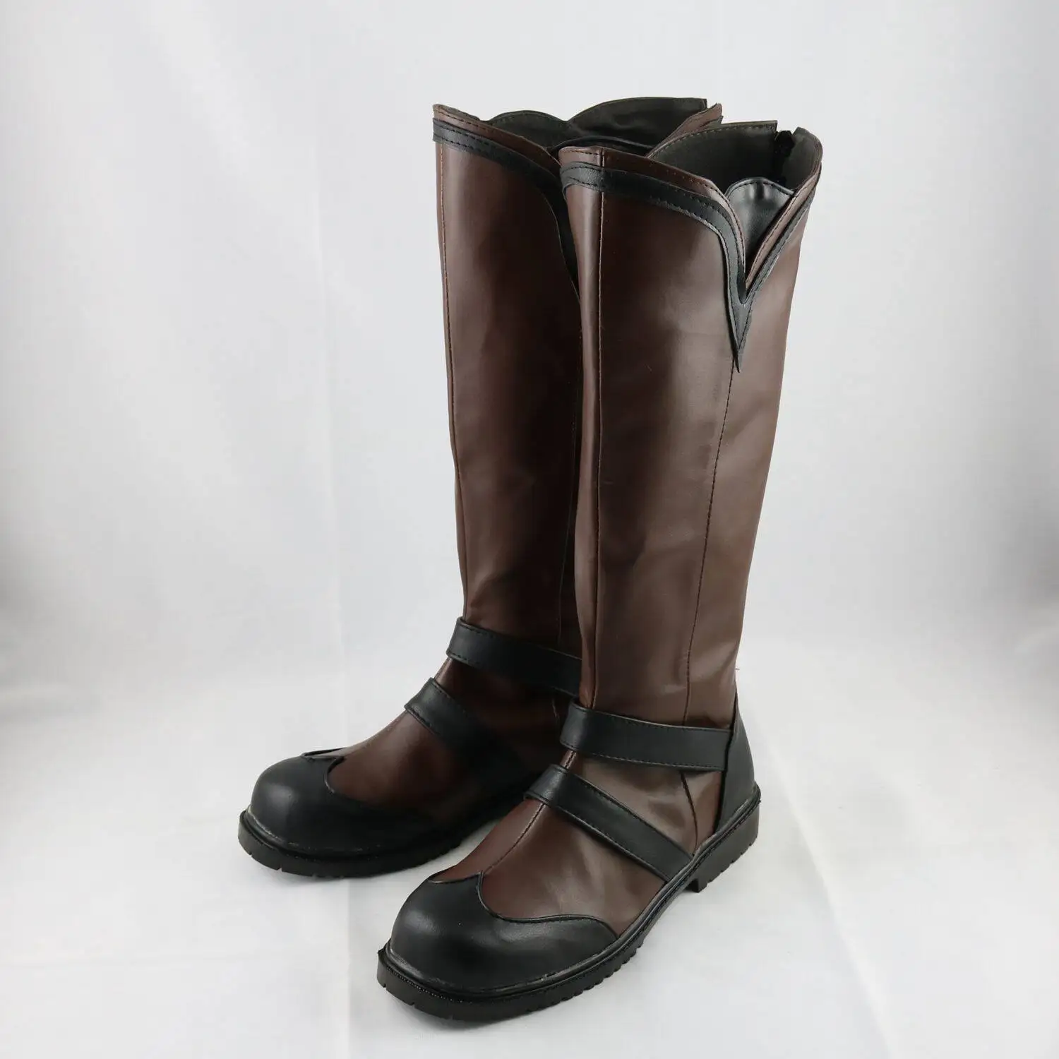 Mushoku Tensei Rudeus Cos Shoes Custom Anime Cosplay Men Boots LARP Role Playing Footwear