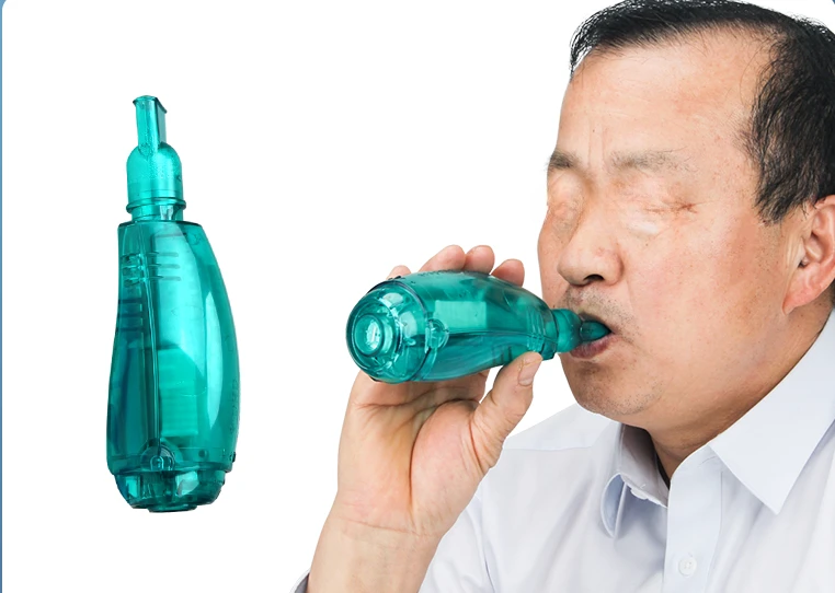 Vibration ventilation elderly pulmonary function breathing trainer aerobic recovery