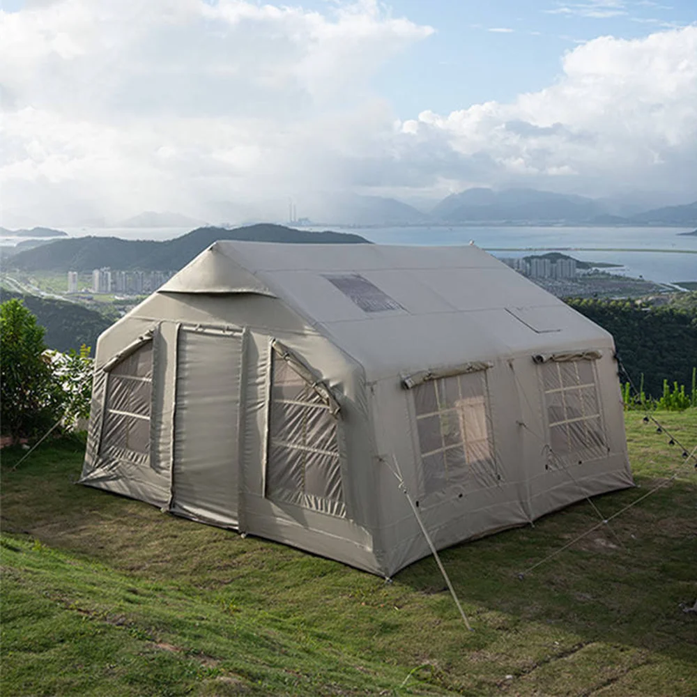 

OEM Gonflable Tent Uv Protection 10 Person Oversized Inflatable Cabin Tent for Camper