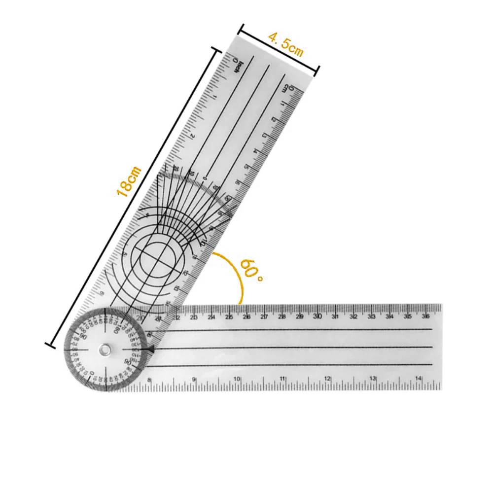 منقلة منشار ميتري احترافية من KATWAY - مكتشف زاوية دقيق للنجارين وقياسات المشطوفة والسباكين HH-AA236