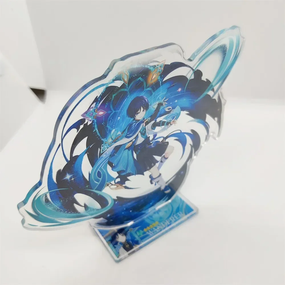 Anime Figure Impact Wanderer Nahida Cyno Yelan Acrylic Stand Model Plate Desk Decor Standing Sign Fans Gift