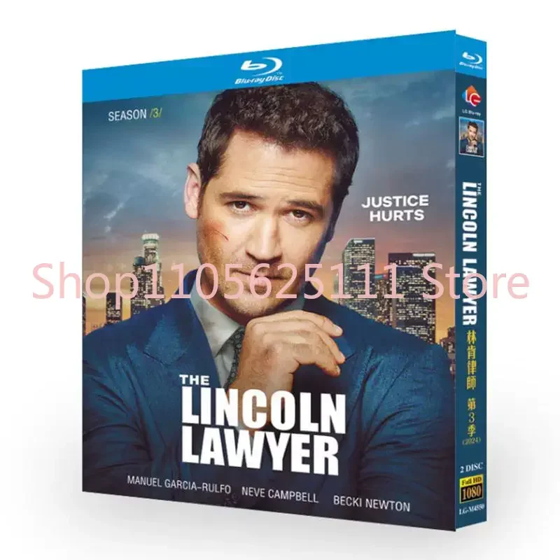 The Lincoln Lawyer Saison 3 ‎   (2024)  Blu-ray Disc  NewBoxPackaging