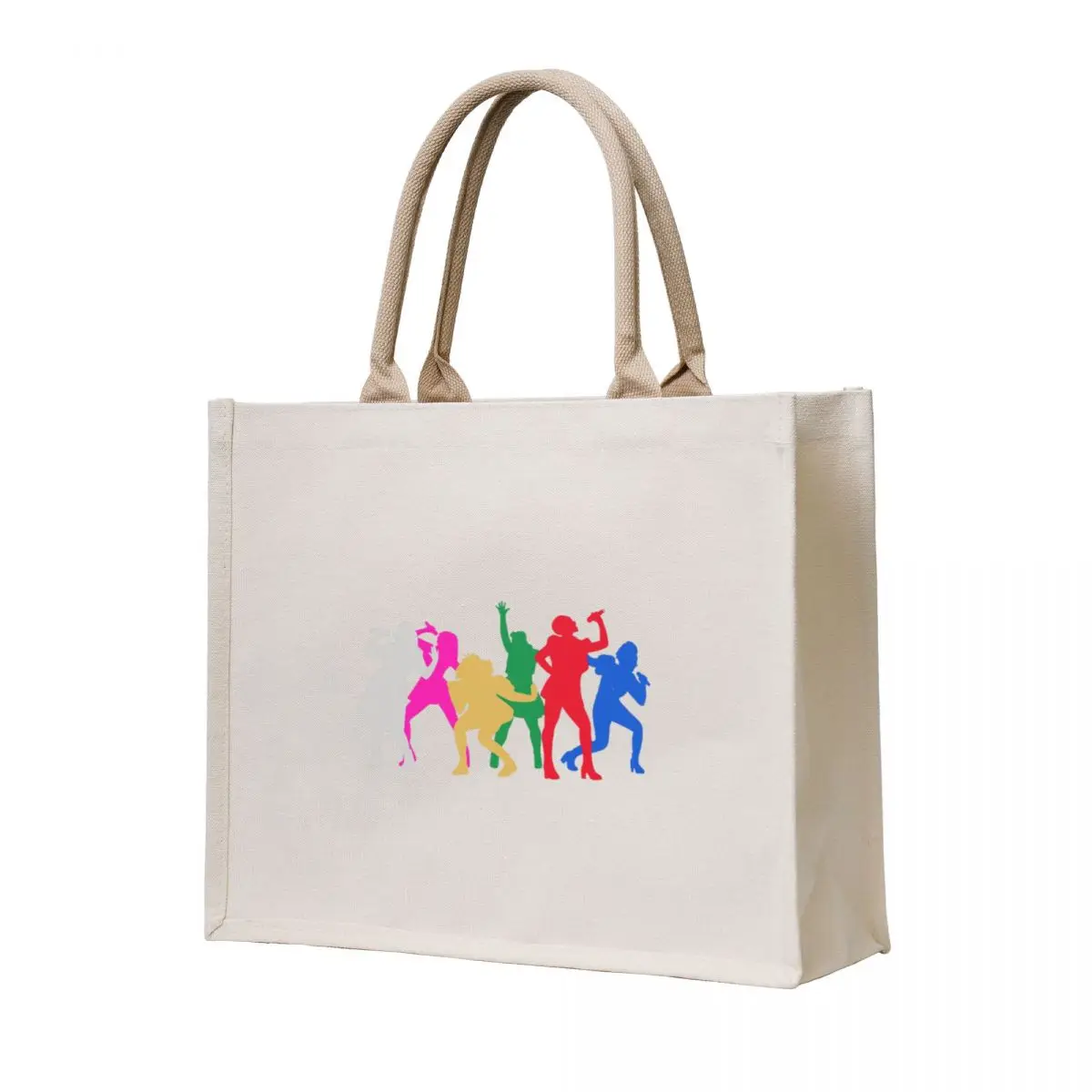

Six The Musical Queens Silhouette Tote Bag canvas tote bag Gift bags Women bags