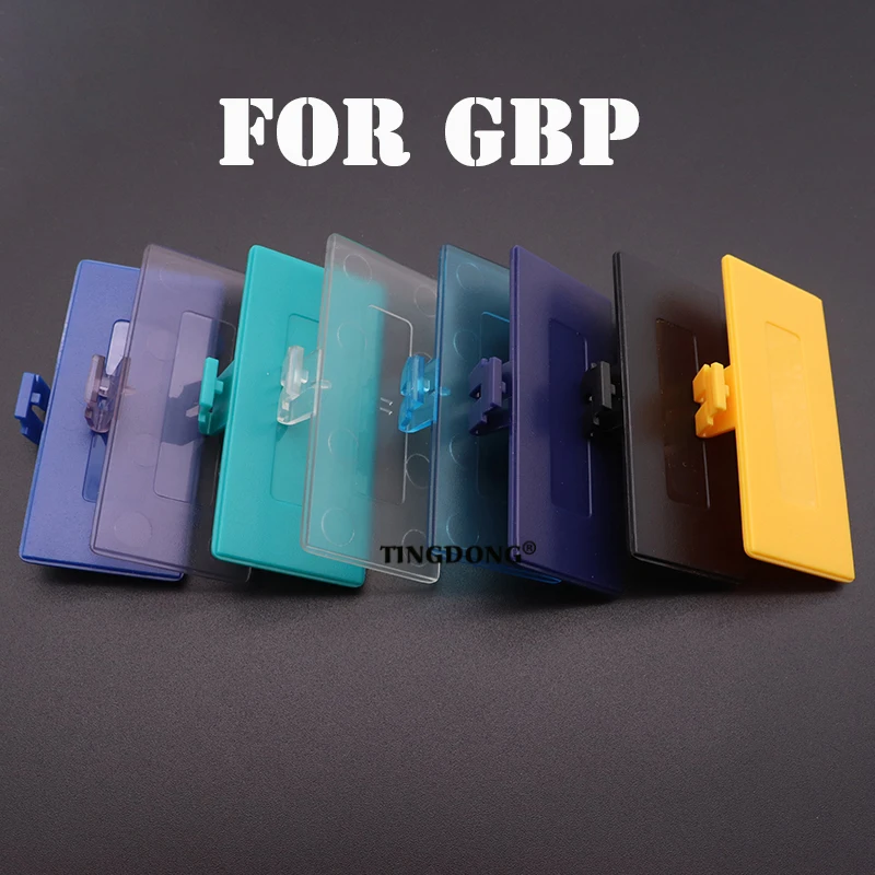 9 Colors To Choose Replacement Battery Cover for Game Boy Pocket Gameboy GBP Battery Door