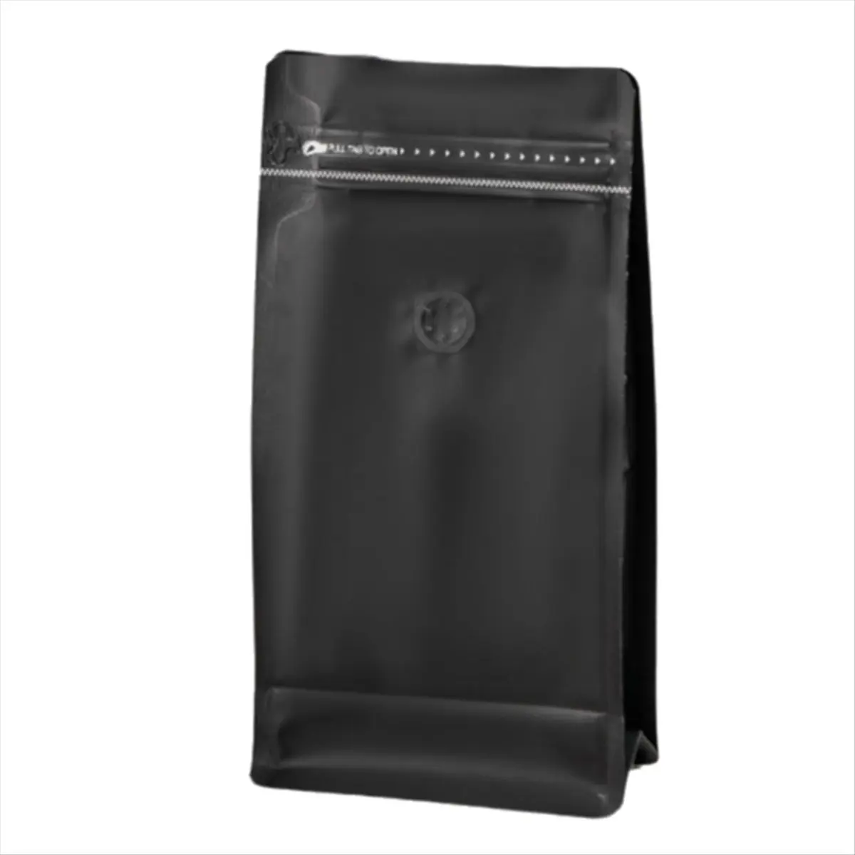 【45% OFF】50 PCS Coffee Bags with Valve Flat Bottom Standing Coffee Beans Storage Bags Reusable Heat Seal Side Zipper Pouches,A