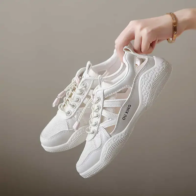 Suola da tennis Plataform Scarpe da viaggio da donna Scarpe da ginnastica primaverili estive in tessuto Sport e fitness Fuori Uso speciale Novità Tenids
