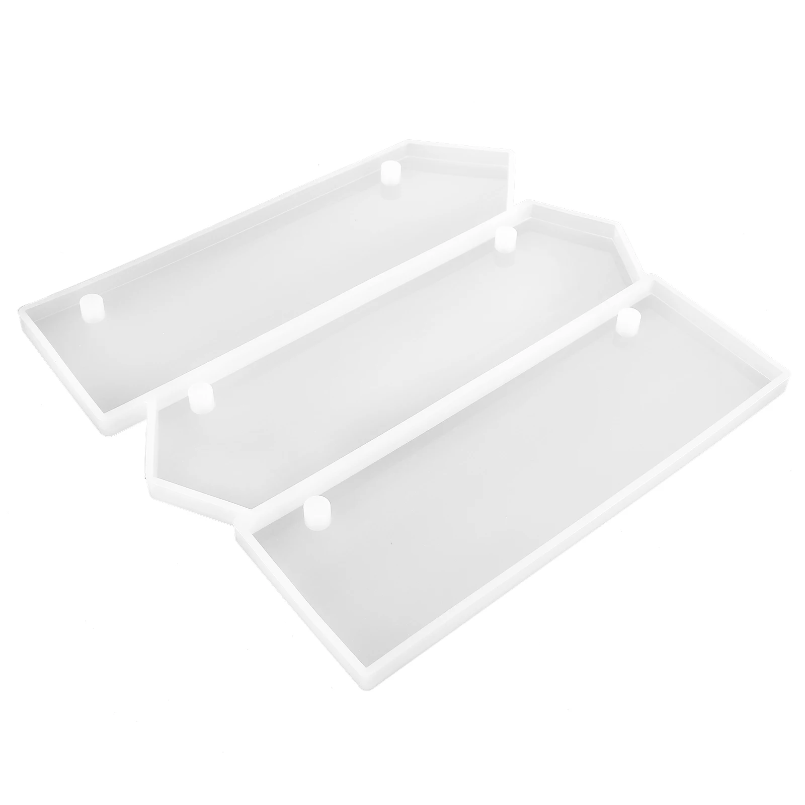 

Silicone Mold for Epoxy Resin Craft Projects Door Sign Hanging Tag DIY Smooth Finished Br Room Number Guide Jewelry Accessories