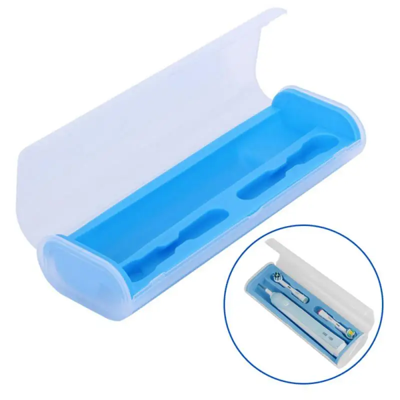 1PC Portable Electric Toothbrush Holder Case Box Travel Camping For Oral-B 4 Colors Bathroom Accessories 21.5cmx8.0cmx4.5cm