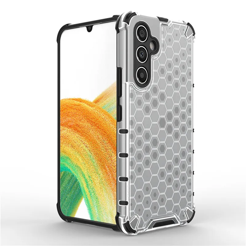 For Samsung Galaxy A24 4G Case For Samsung A54 A34 A24 A14 A04 A24 5G Cover Shockproof Honeycomb Hard PC Bumper For Galaxy A24