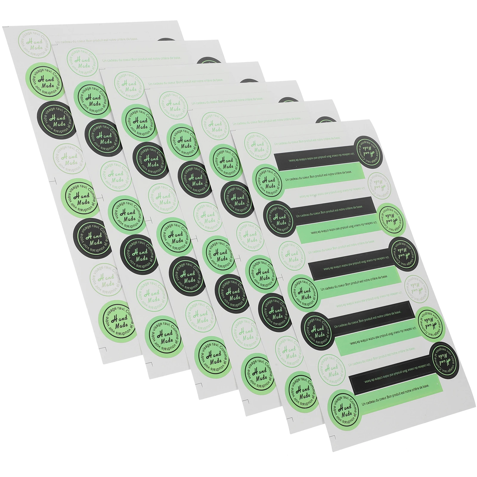 

30 Sheets 450 Stickers Self Adhesive Sealing Labels Food Packaging Bakery Gift Bag Wrapping Treat Chocolate Cookie Cake Envelope