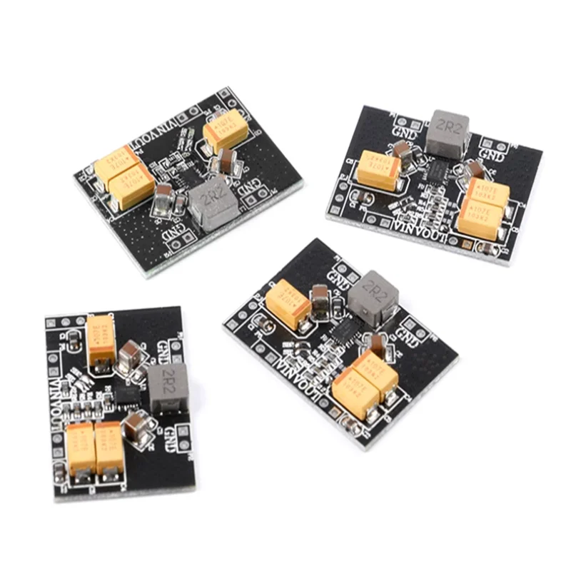 

1pcs TPS63020 power module automatically steps up and down 2.5v 3.3v 4.2v 5v lithium battery with low ripple.