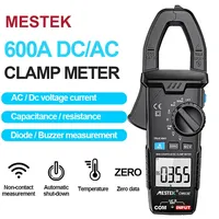 Mestek Digital Clamp Meter Pliers Clamp Ammeter CM83E 1000A AC/DC NCV Inrush Current Detection Electrical Pinza Amperometric