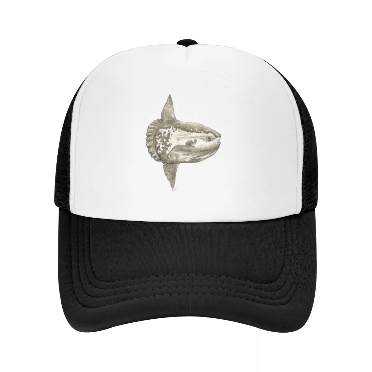 Ocean sunfish (Mola mola) Boné de beisebol Chapéu de golfe Ícone Boné de pesca para homens e mulheres
