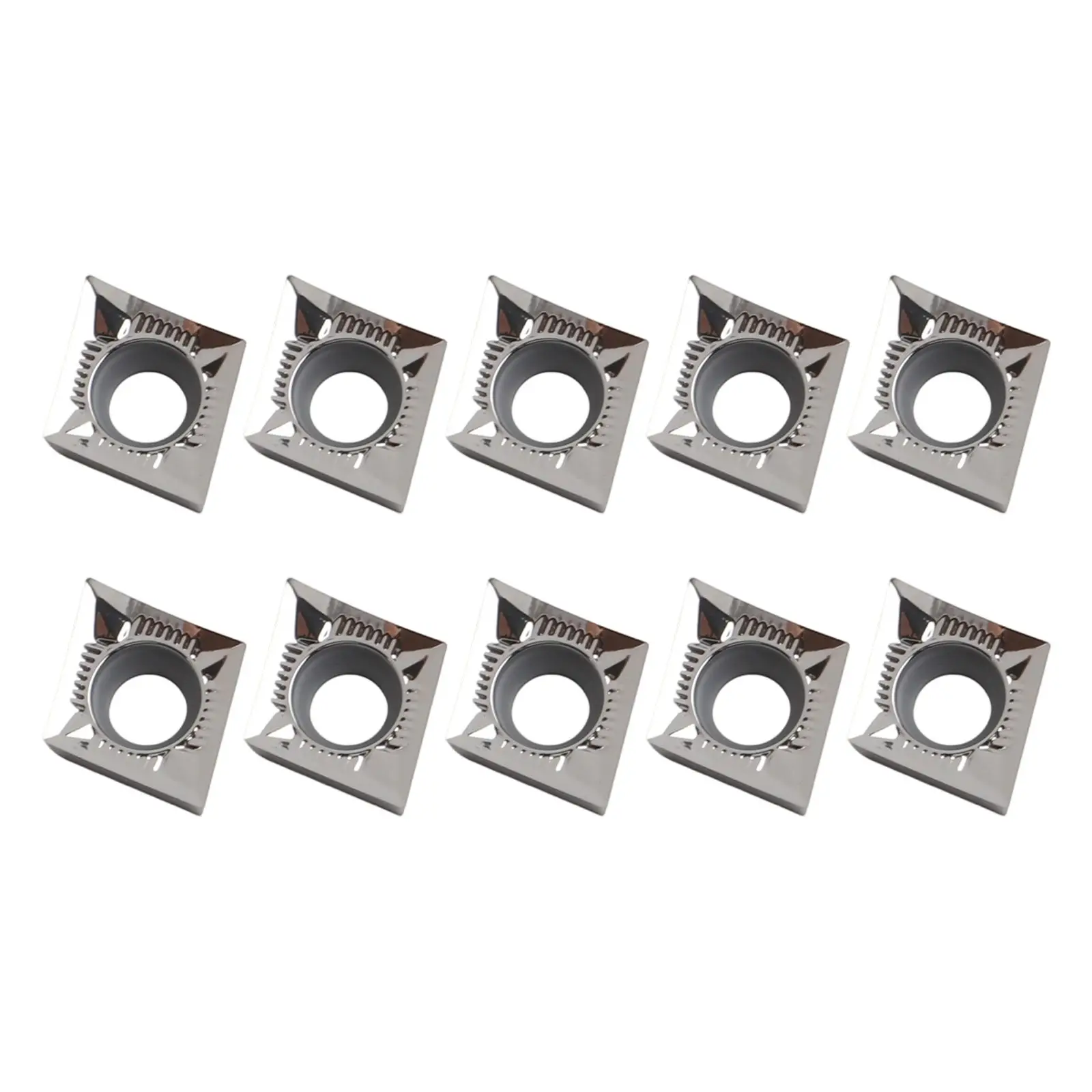 

10pcs CCGT09T302-AK H01 Blade CCGT32.50.5 CNC Carbide Insert Indexable Inserts Blades Turning Tool For Aluminum Alloy