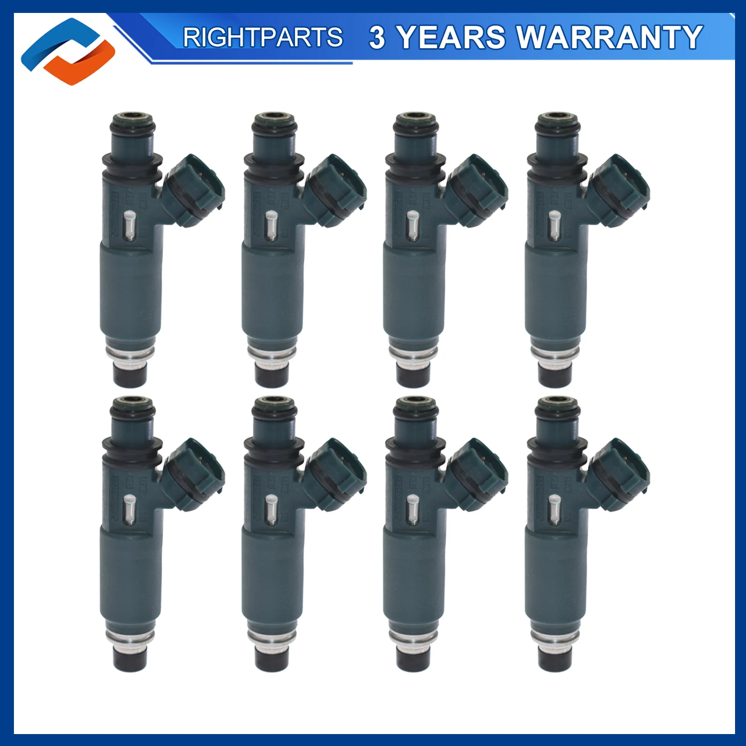 

23250-50040 Fuel Injectors For Toyota 4Runner Land Cruiser Sequoia Tundra Lexus GX470 LX470 4.7L 1998-05 23209-50040 23209-0F010