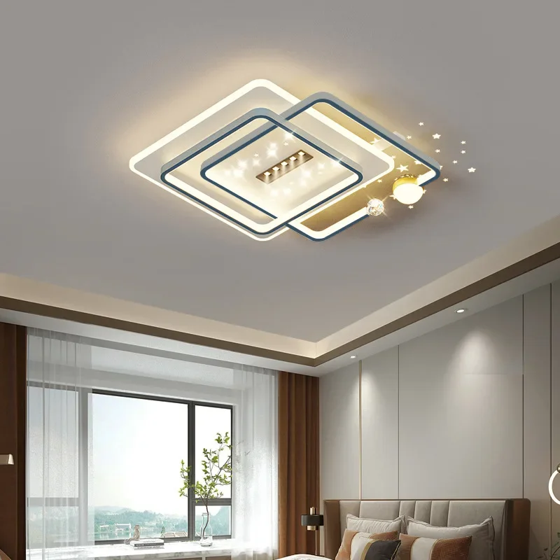 Modern Simple Ceiling Light Full Spectrum Aesthetics Foyer Bedroom Ceiling Light Originality Astral Indoor Lighting Lâmpada FYCL