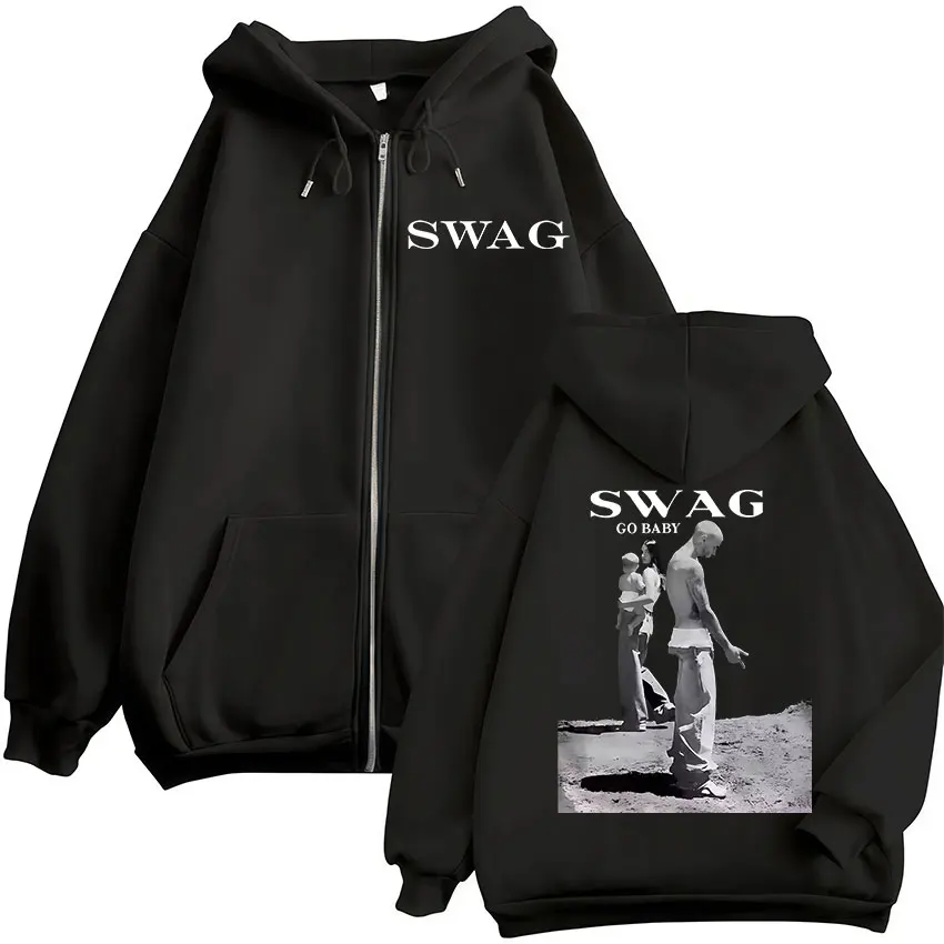 مغني الراب جاستن بيبر SWAG جولة ألبوم جديد سستة هودي رجالي موضة المتضخم سترة البلوز الهيب هوب القوطية الشرير زمم هوديي