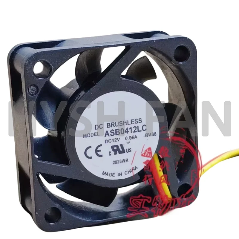 ASB0412LC BV38 4015 12V 0.06A Mute Switch Heat Dissipation Fan