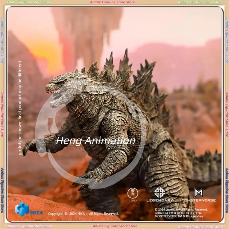 

HIYA Exquisite Basic Series Godzilla X Kong The New Empire Godzilla Rre-evolved Фигурка, Коллекционная модель в подарок для взрослых