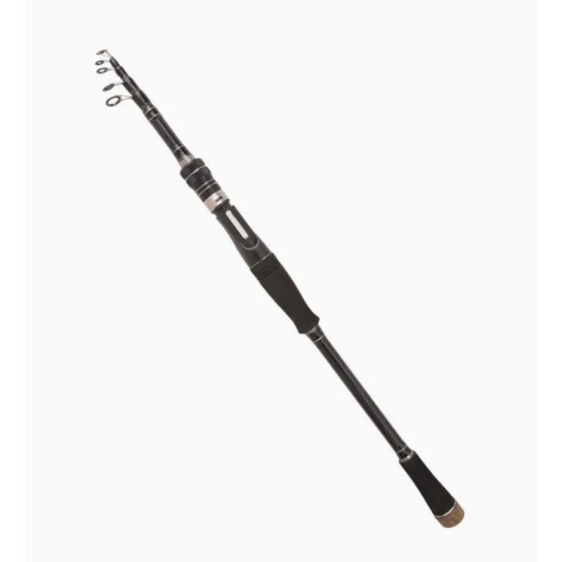 1.8m-3.0m Ultra Light Carbon Fiber Retractable Fishing Rod Portable Spinning Casting Rod Outdoor Trout Fishing Pole - view 4