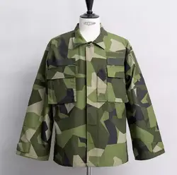 Swedish Camouflage Green Jacket Spring M90 Spring