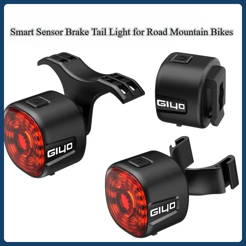 

Интеллектуальный сенсорный стоп-сигнал для дорожных и горных велосипедов - автоматический светодиодный фонарь безопасности с высоким люменом, водонепроницаемая сигнальная лампа для езды на велосипеде IPX6