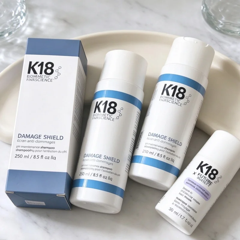 Bestseller K18 DAMAGE SHIELD PH-optimized Protective Shampoo & Leave-in Molecular Repair Hair Mask Daily Hair Care Use Hair Care