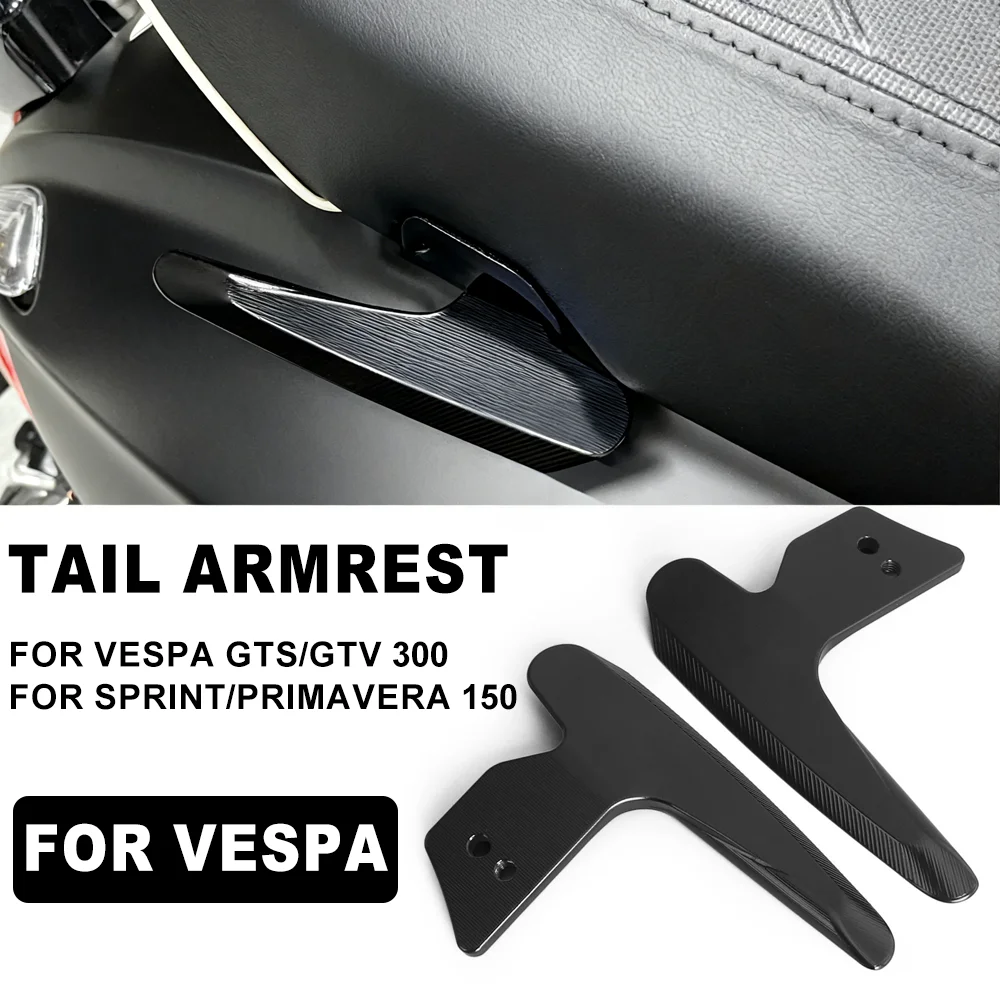 

GTS300 Motorcycle Tail Armrest Rear Passenger Handle Bar Thickened Grab For Vespa GTS 300 GTV 300 Sprint 150 Primavera 150