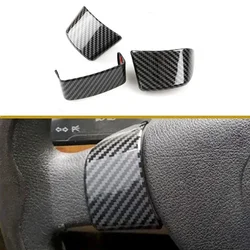 Parche decorativo para volante de coche, accesorio de fibra de carbono ABS para VW Golf 5 MK5 Passat B6 Jetta Tiguan 2007-2011