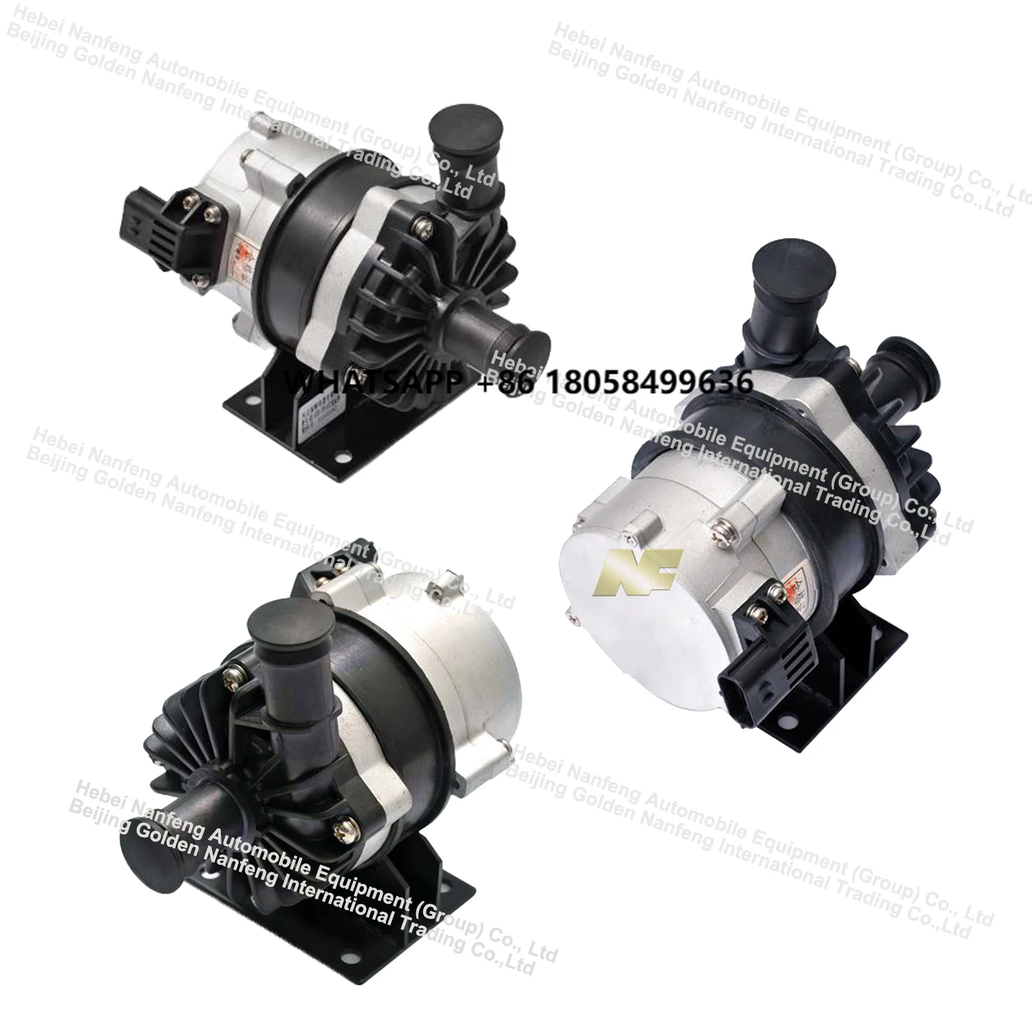 

NF Car Parts DC12V Electronic Water Pump Brushless 80W Electric Bus Water Pump for Cars Buses Trucks
