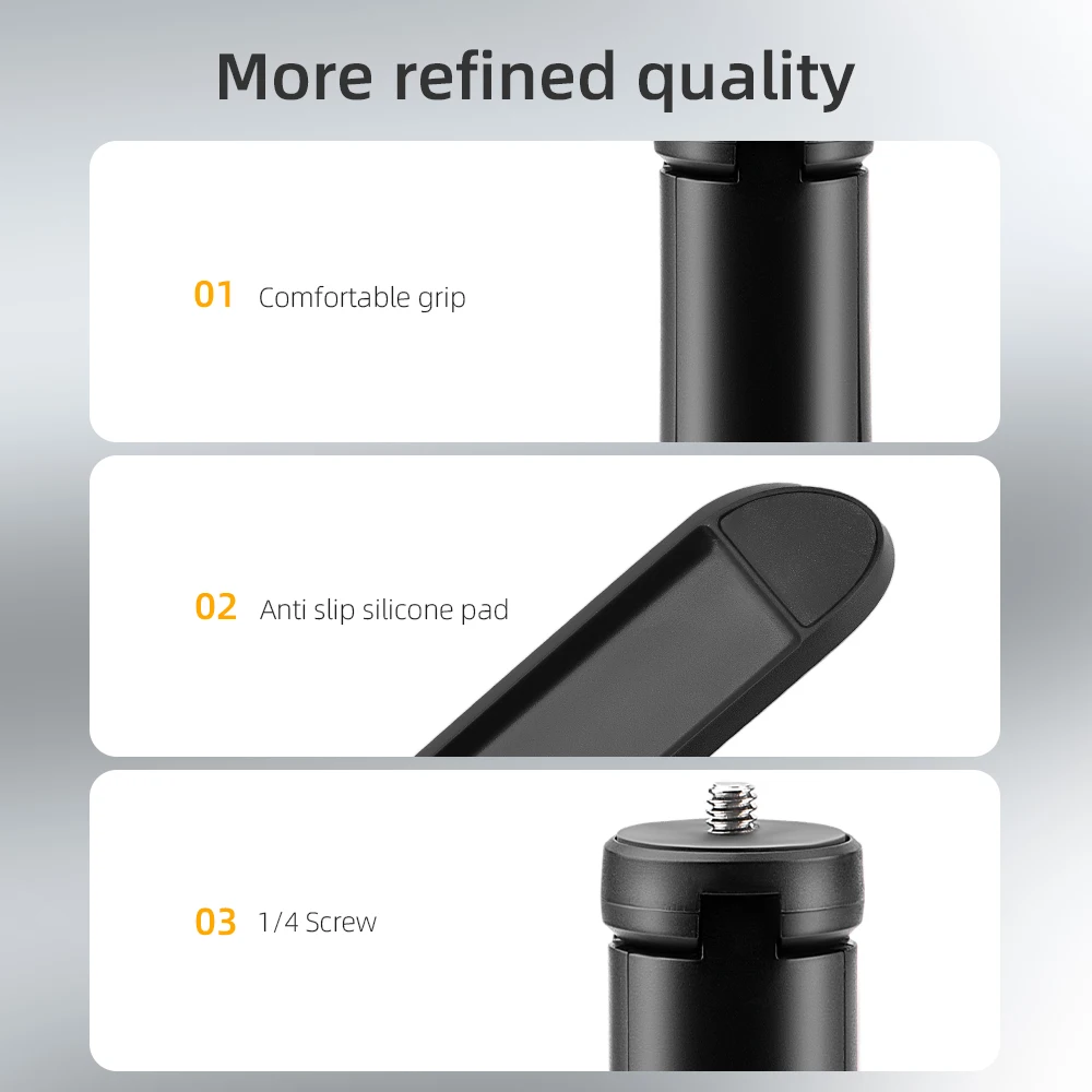 Djiポケット3用デスクトップミニ三脚、ハンドヘルドジンバル、電話スタビライザー、ホルダースタンドベース、insta360、1 x2、x3