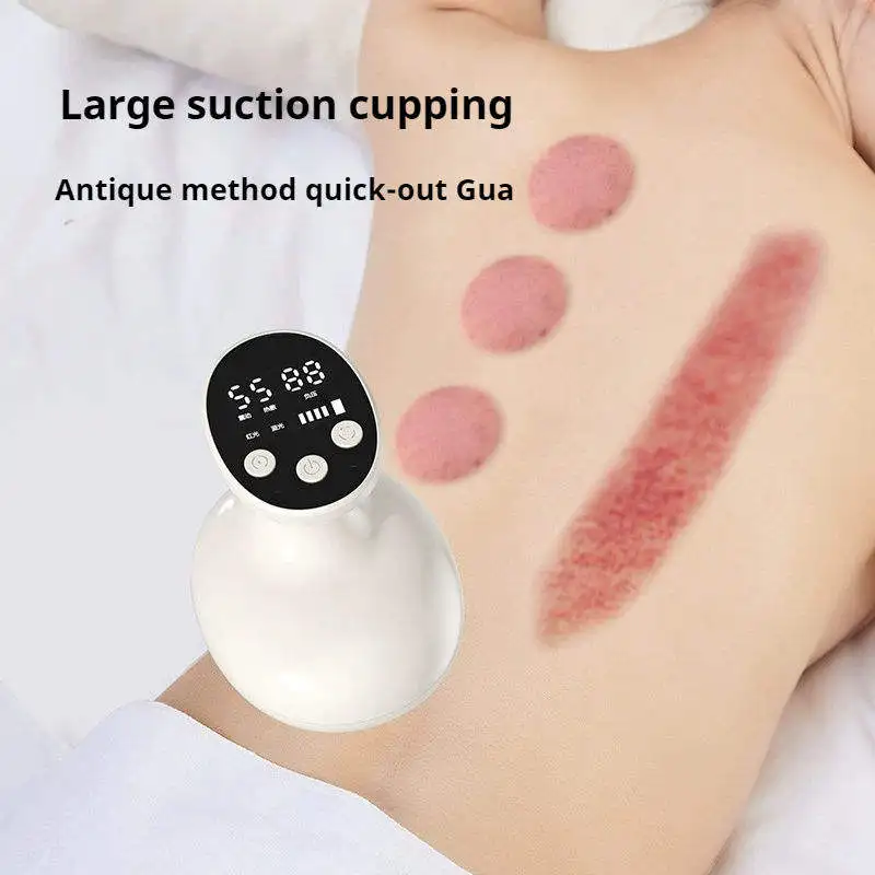 

Electric Scraping Instrument Scraper Sucking Heating Cupping Instrument Meridian Brush Gua Sha Massage Tools