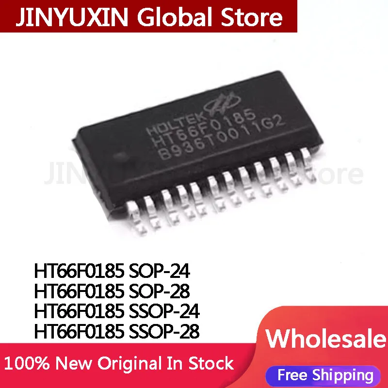 5Pcs HT66F0185 SOP-24 HT66F0185 SOP-28 HT66F0185 SSOP-24 HT66F0185 SSOP-28 66F0185 IC Chip In Stock WHolesale